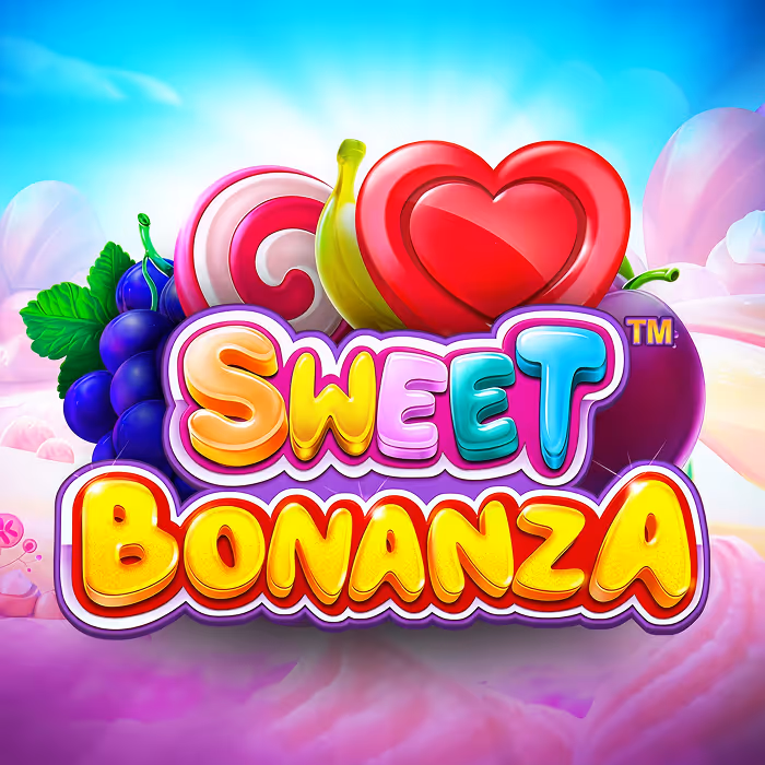 Sweet Bonanza slot with colorful candy symbols and multiplier features